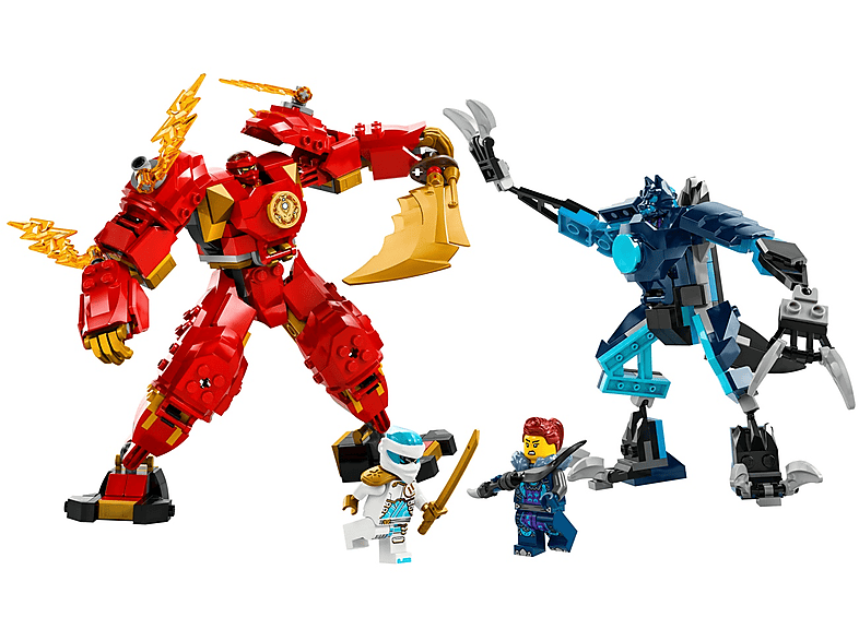 Costruzioni Lego Mech Element Fuoco Di Kai