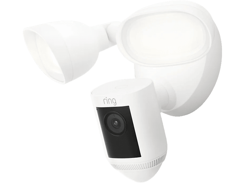 Ring Floodlight Pro Hdr 2k Hd Slimme Buitencamera Wit afbeelding