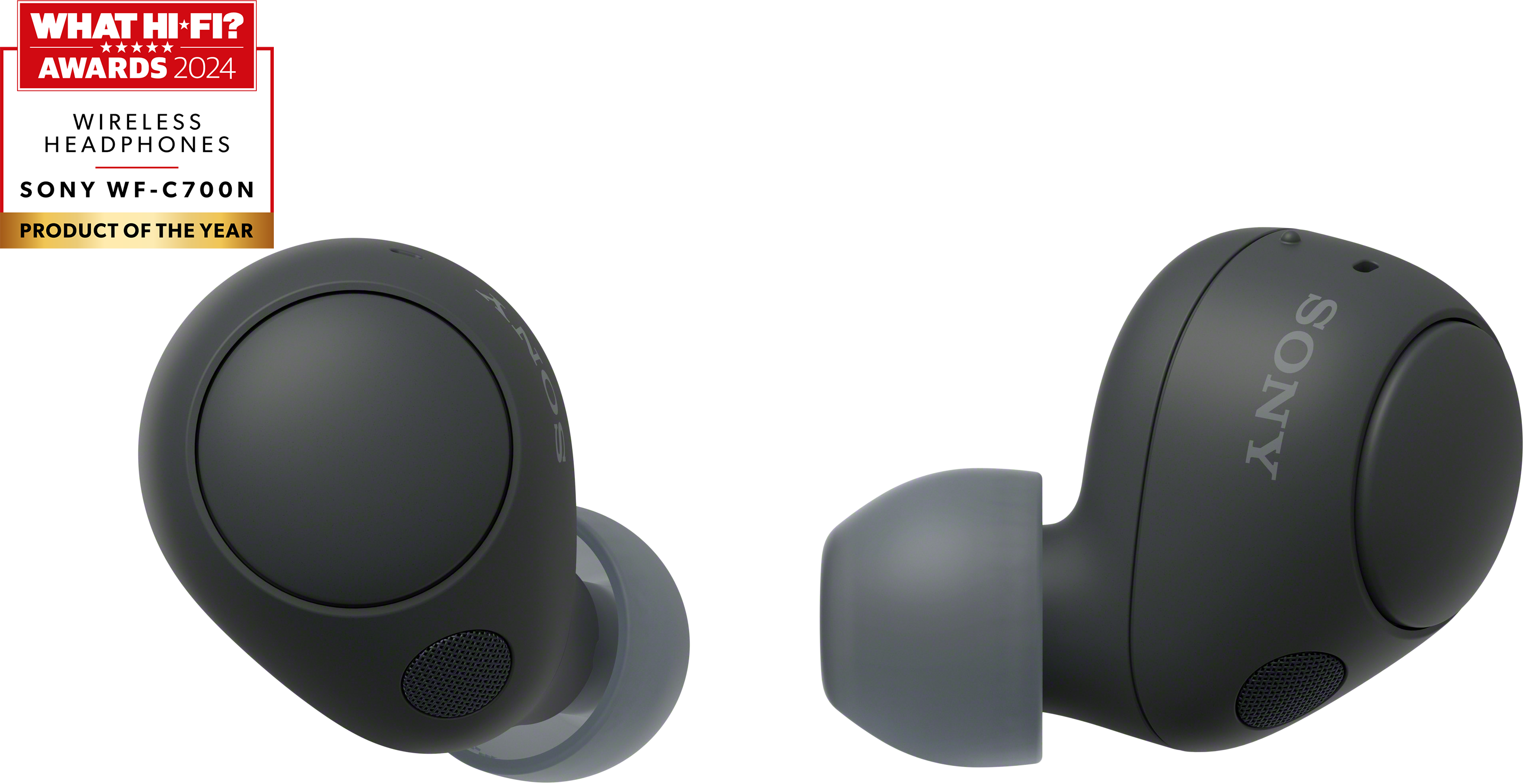 SONY WF-C700NB TWS vezeték nélküli zajszűrős fülhallgató mikrofonnal, fekete (WFC700NB.CE7)