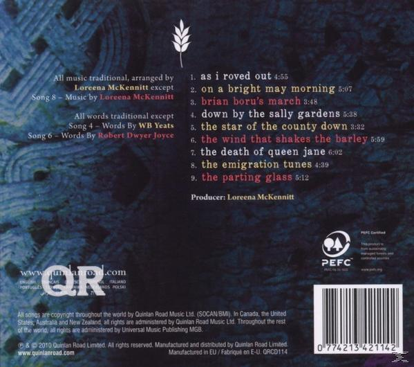 Egy zenei CD hátlapja, a dalok címeivel és közreműködőkkel.