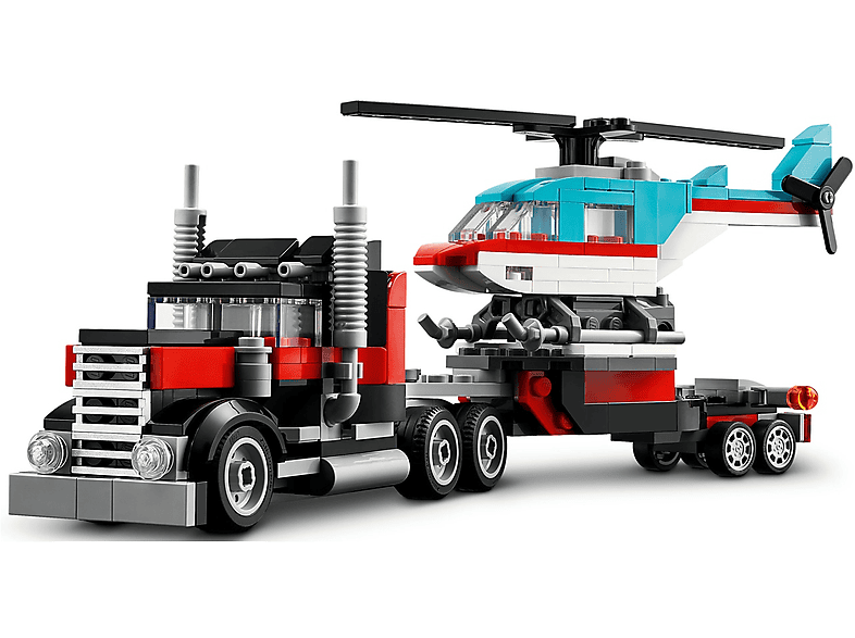 Costruzioni Lego Autocarro con elicottero