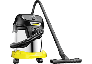 KARCHER KWD 3 S V-15/4/20 AE EU Çelik Gövde Islak Kuru Dikey Süpürge Sarı