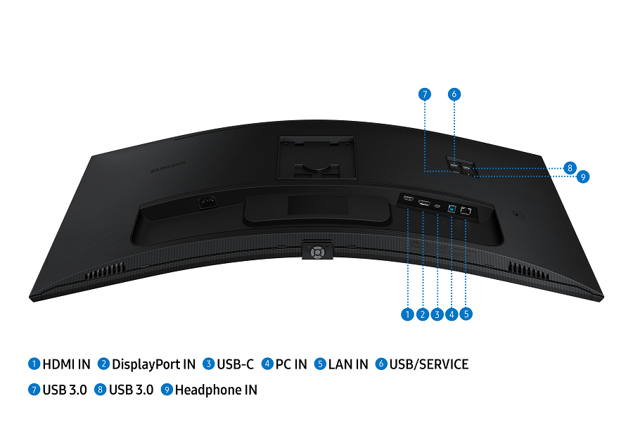 SAMSUNG LS34C652UAUXUF 34 inç 5 ms 100 Hz Freesync Monitör Siyah 
