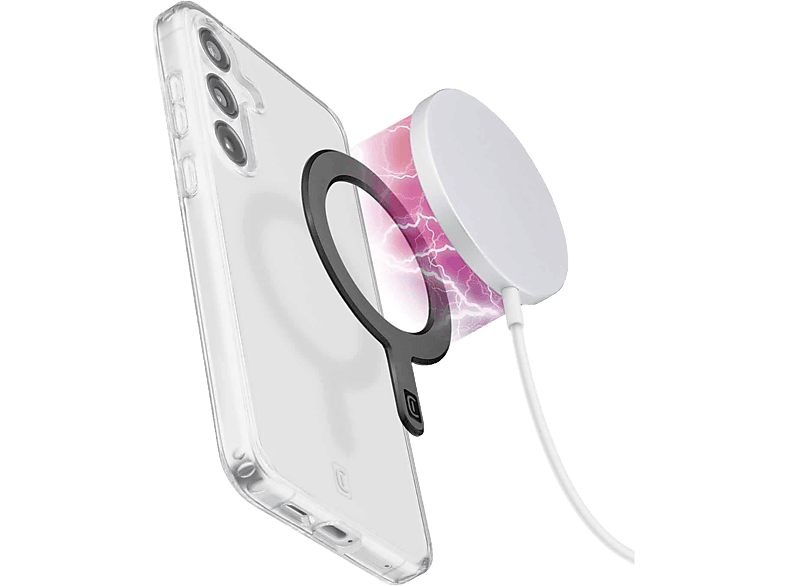 Soporte móvil - CellularLine MAGADAPTERK, Para MagSafe, Negro