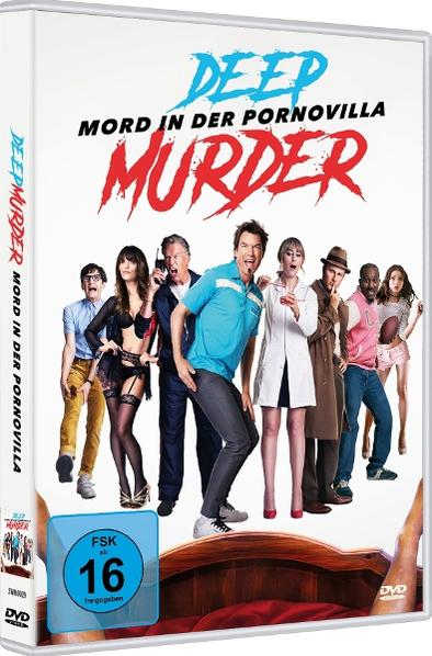 DVD-Cover eines Films mit mehreren Personen und dem Titel "Deep Murder".