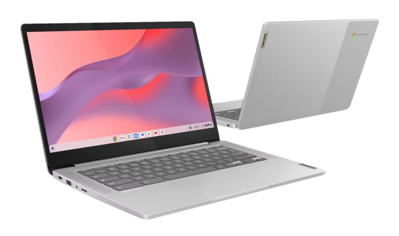 Lenovo Chromebook IP Slim 3 14" FHD Intel Kompanio 520/8GB/128GB grå