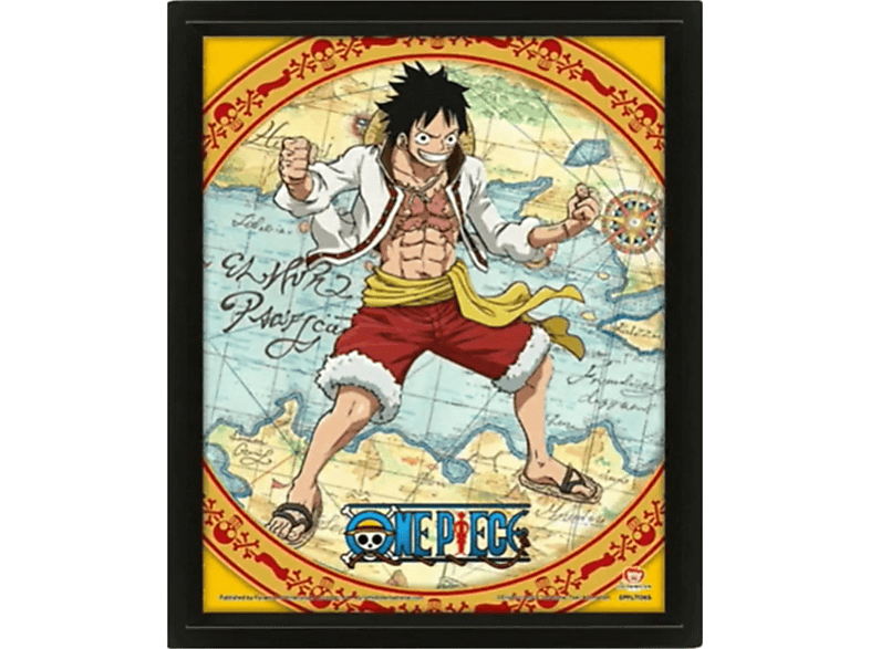 Póster 3D - Pyramid International One Piece 4TH Gear Flip Monkey D Luffy
