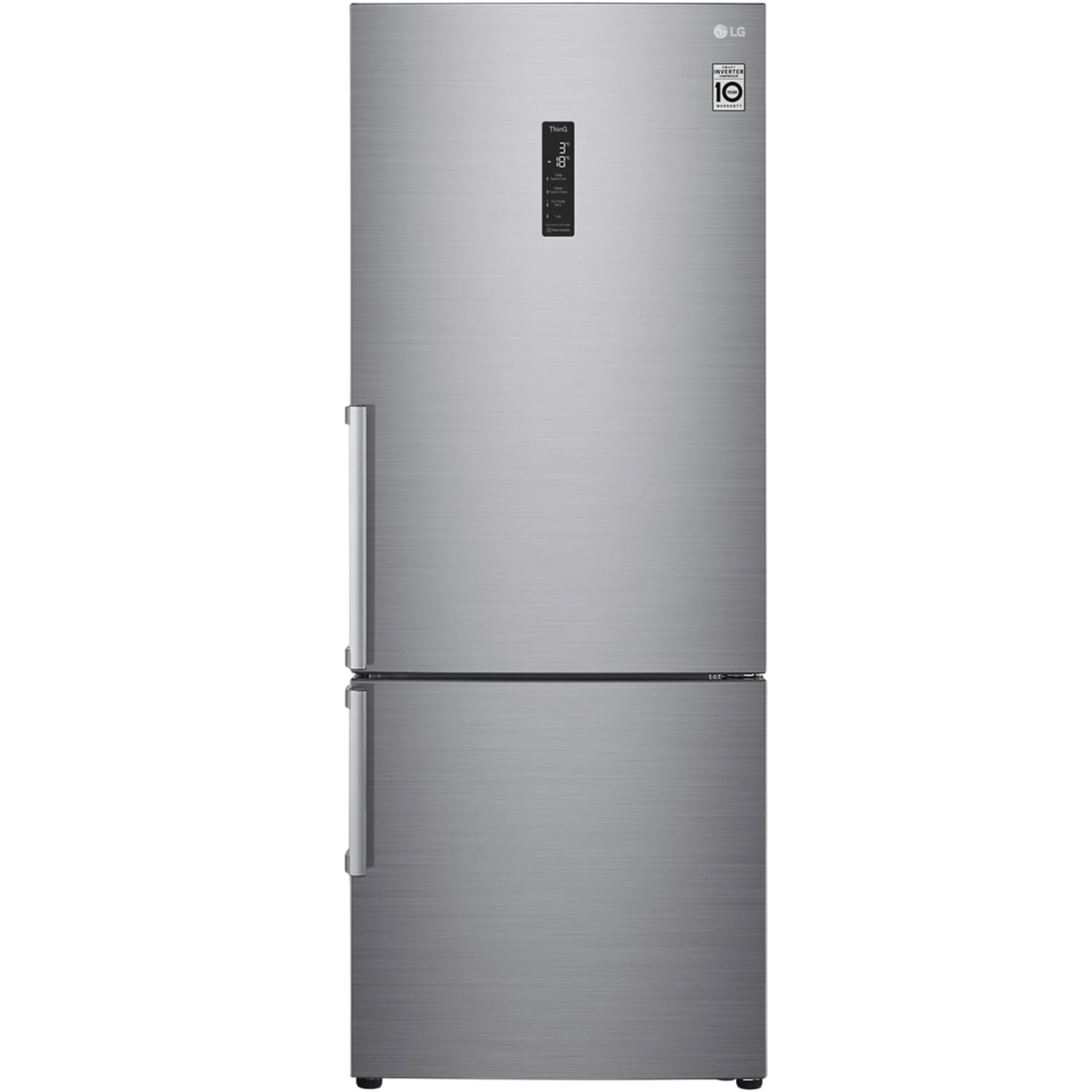 LG Gbb62pzfgn Fridge-freezer Platinium Zilver