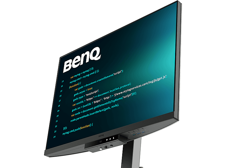 BENQ RD280U 28,2 Zoll Monitor, UHD 4K, 5 ms Reaktionszeit, 350 cd/m², 60 Hz, Schwarz — Foto 5 von 5