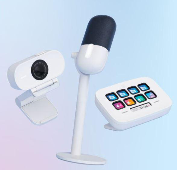 ELGATO Neo 3-in-1 Streaming Bundle, Weiß Stream Deck