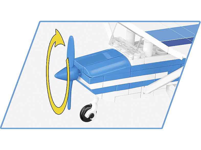 Thumbnail - COBI Cessna 172 Bausatz, Mehrfarbig