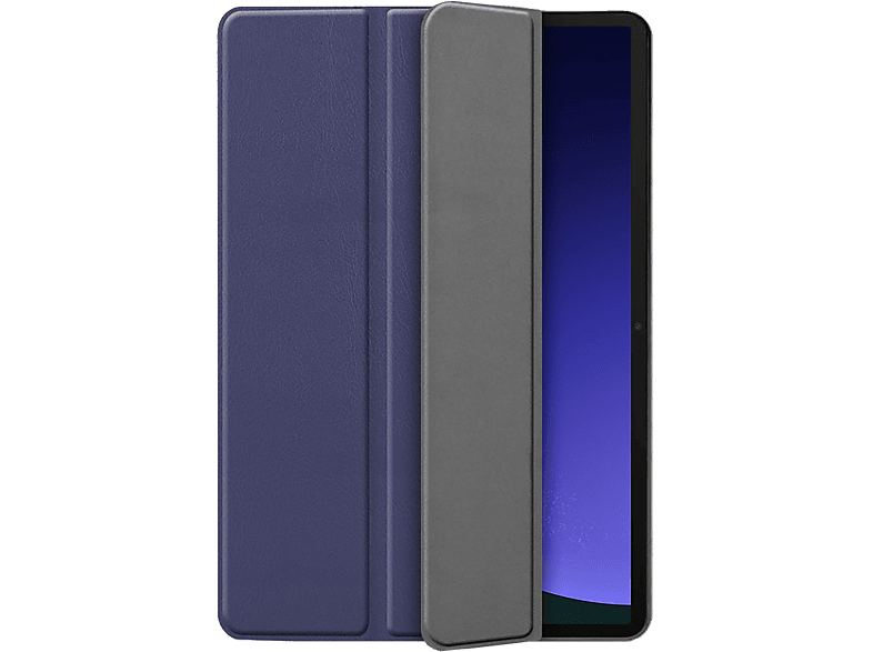 Just In Case Cover Smart Tri-fold Galaxy Tab S9+ / S9 Fe Blauw