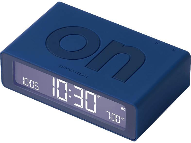 LEXON Flip Mini Wecker, Dark Blue
