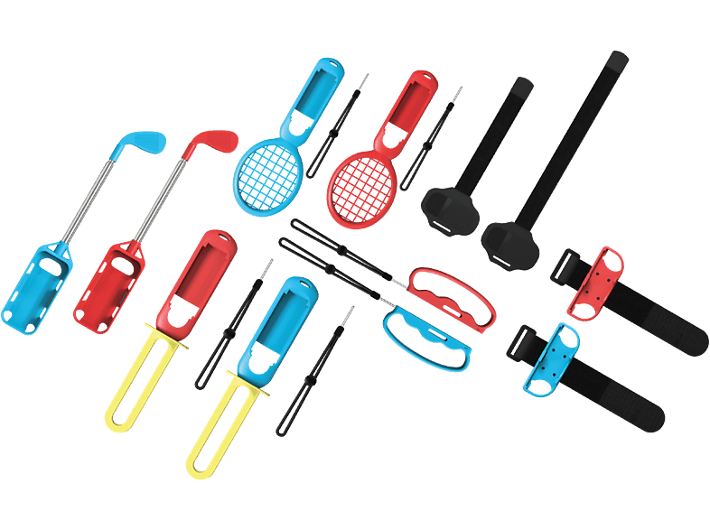 Qware 12-in-1 Sports Accessory Set for Nintendo Switch