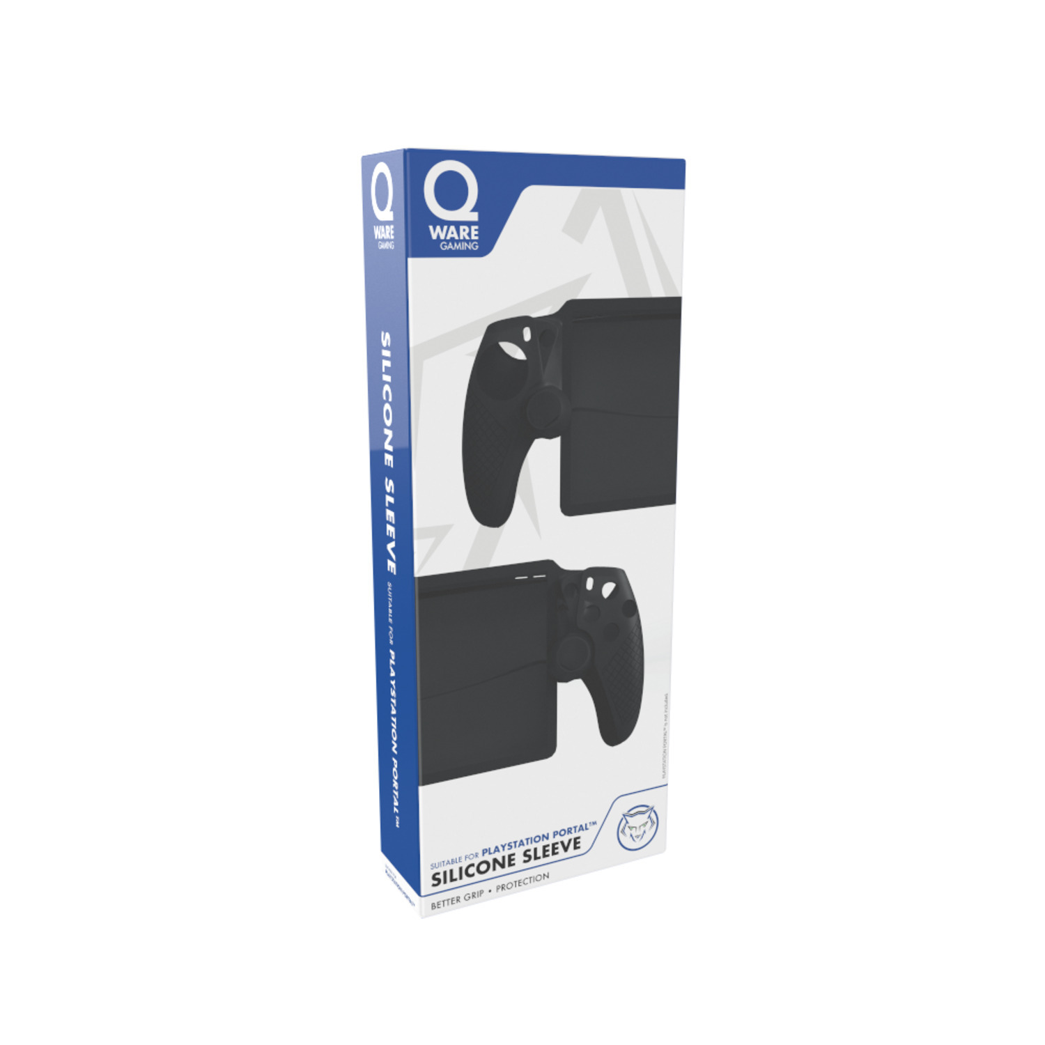 Black silicone controller sleeve packaging, suitable for PlayStation Portal.