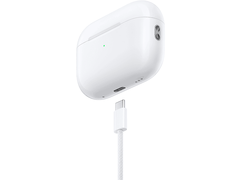 Thumbnail - APPLE AirPods Pro (2. Generation) mit MagSafe Case (USB‑C), In-ear Kopfhörer Bluetooth White