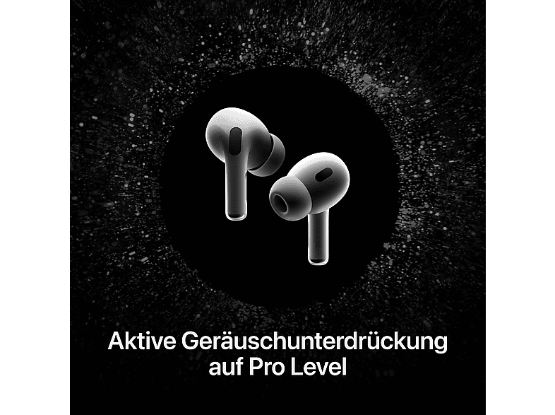 Thumbnail - APPLE AirPods Pro (2. Generation) mit MagSafe Case (USB‑C), In-ear Kopfhörer Bluetooth White