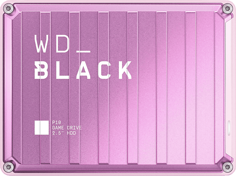 WD _BLACK™ P10 Game Drive 4 TB für Konsole und PC, bis zu 130 MB/s, Externe Festplatte, Pink