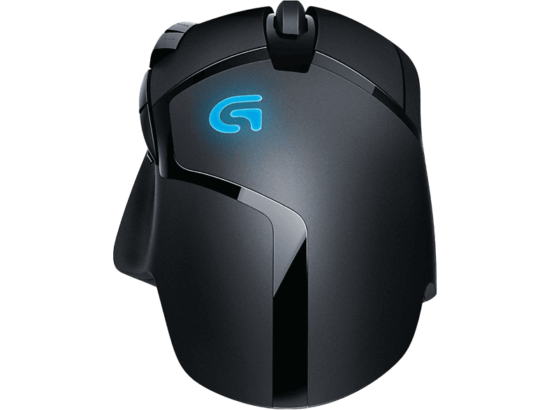 LOGITECH G G402 Hyperion Fury FPS Kabelgebundene Gaming Maus, Schwarz