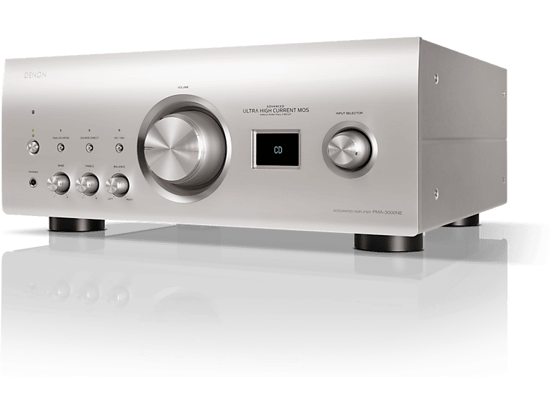 Denon PMA-3000NE Vollverstärker mit 160 Watt und MM/MC-Phono-Vorstufe, Silver — Foto 2 von 3