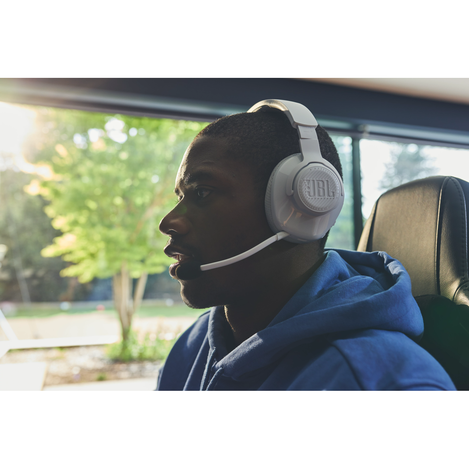 JBL JBLQTUM360WHT Over-ear Casque gaming Blanc