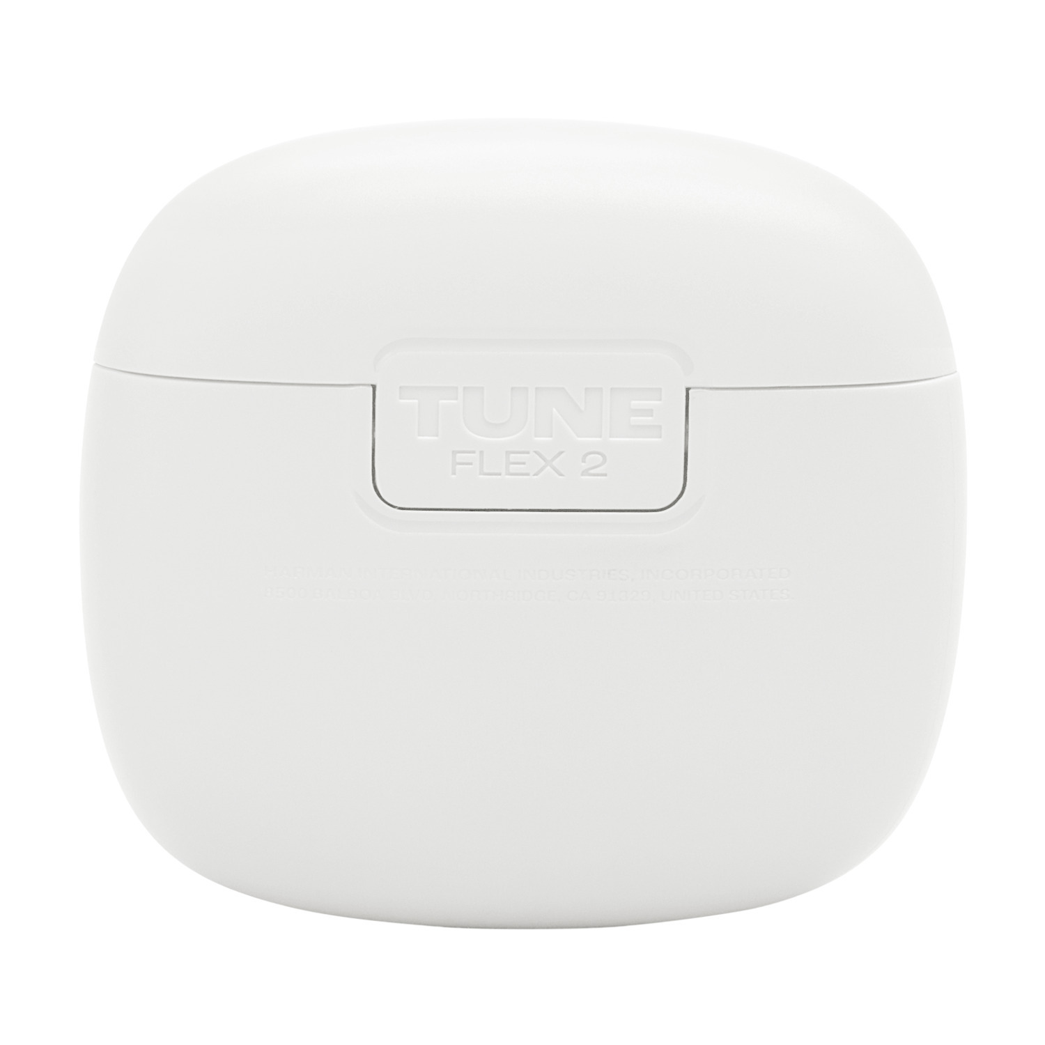 White charging case. 