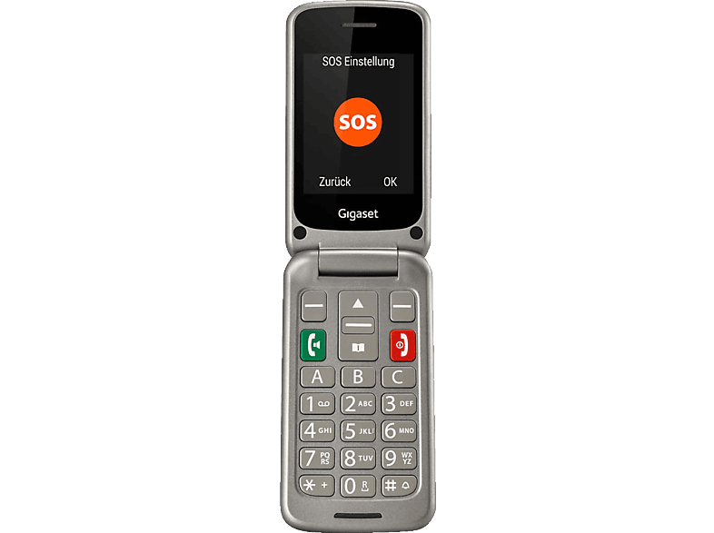 GIGASET GL590 DualSIM Kártyafüggetlen Mobiltelefon