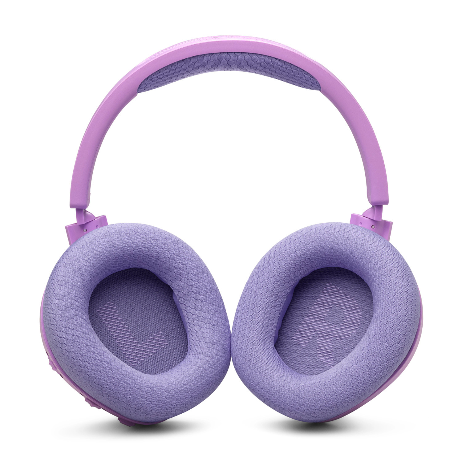 Casque JBL violet avec de grands écouteurs.