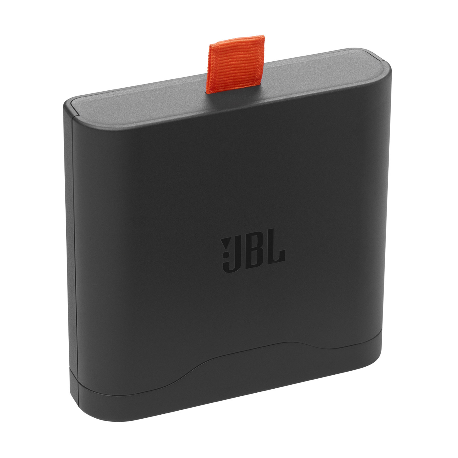 Un étui noir pour appareil JBL avec le logo JBL.