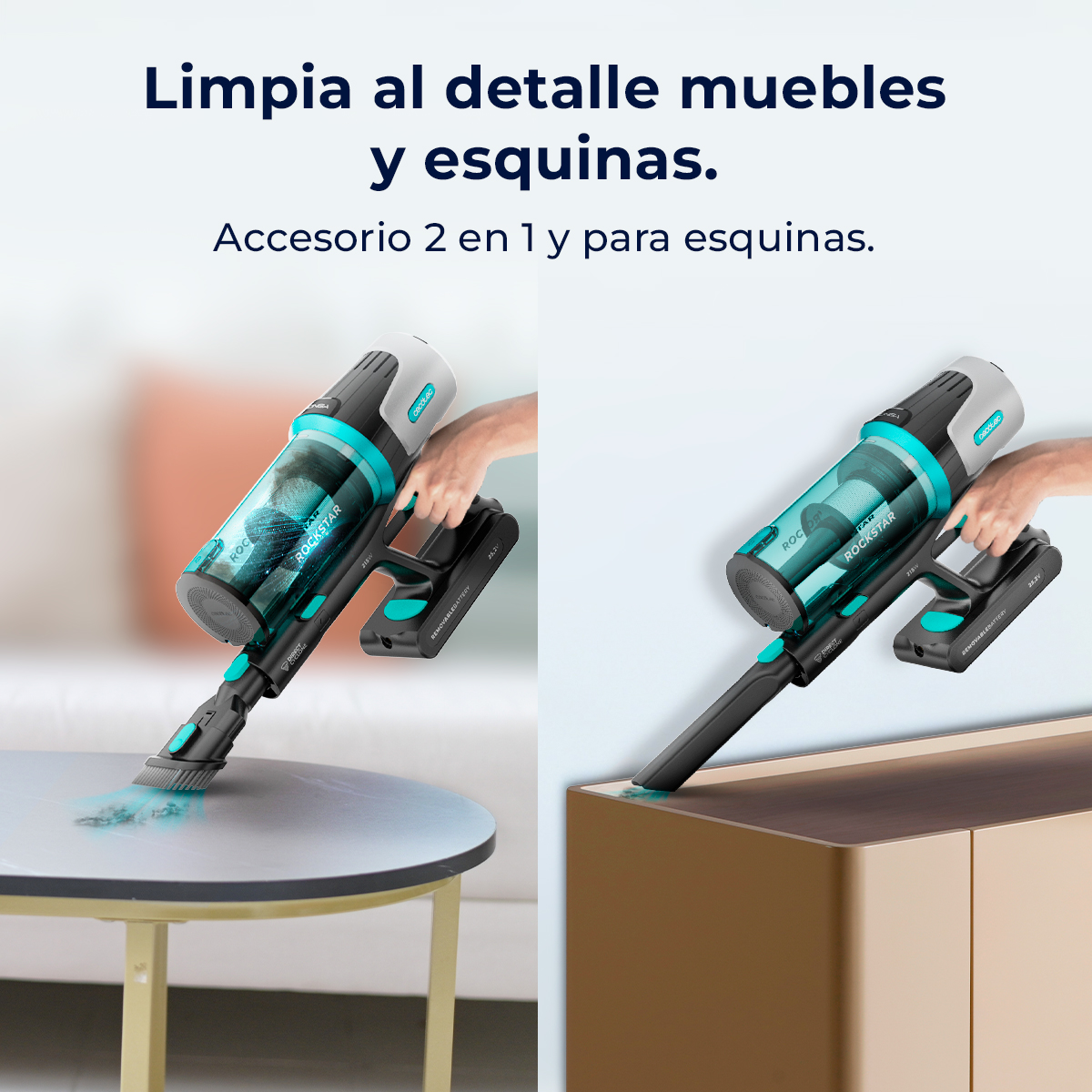Lavavajillas con icono de temporizador, diseño negro y acero inoxidable.