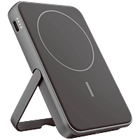 MediaMarkt FRESH 'N REBEL Magnet Wireless 5000 mAh Powerbank Storm Grey aanbieding