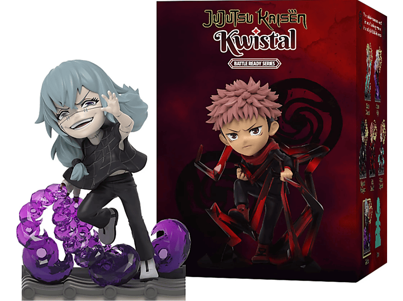 Mighty Jaxx Jujutsu Kaisen Kwistal Battle Ready-Serie Sammelfigur