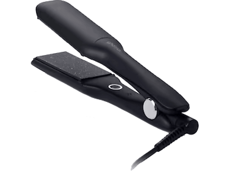 ghd Max gift set, Cerámica, 150 W, 185 °C, Placas anchas, Negro