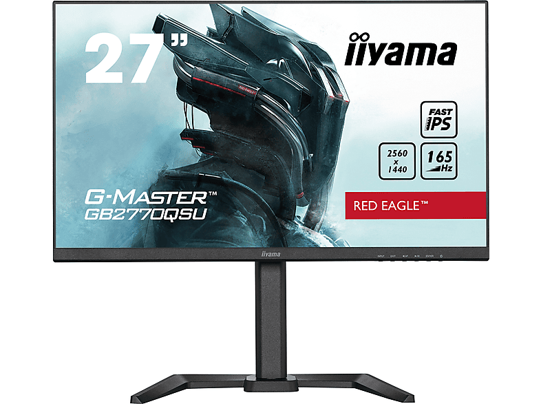 PRODUKT PO EKSPOZYCJI - Monitor IIYAMA G-Master GB2770QSU-B5 27 QHD IPS 0.5ms 165Hz