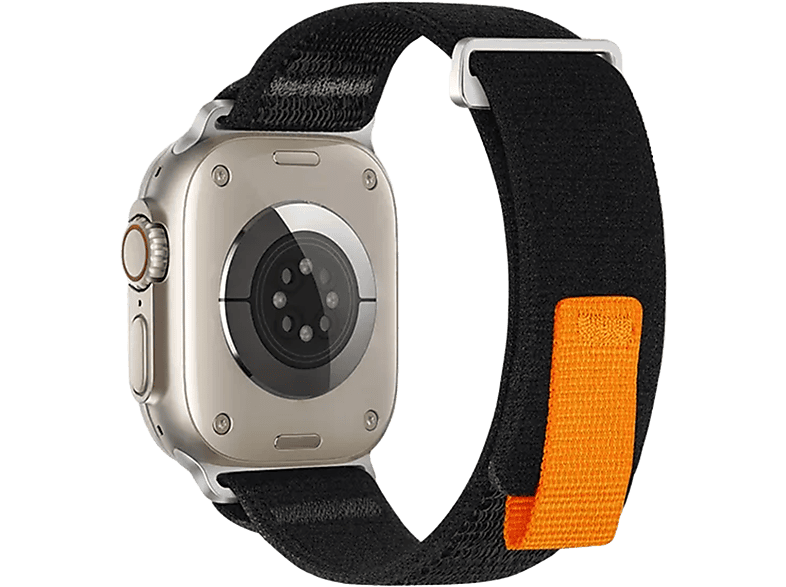 PIILI Apple Watch 38-40-41-42 mm Urban Active Akıllı Saat Kayışı Siyah