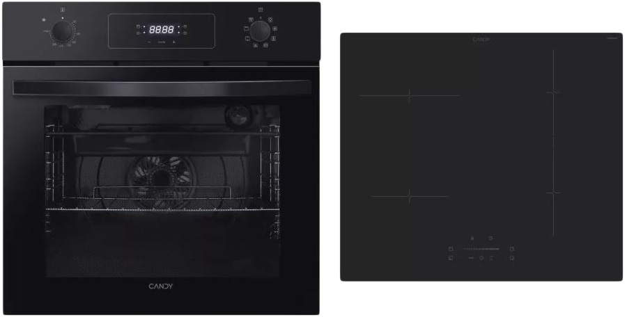 CANDY PCI 25BCTP643C Beépíthető sütő és főzőlap szett