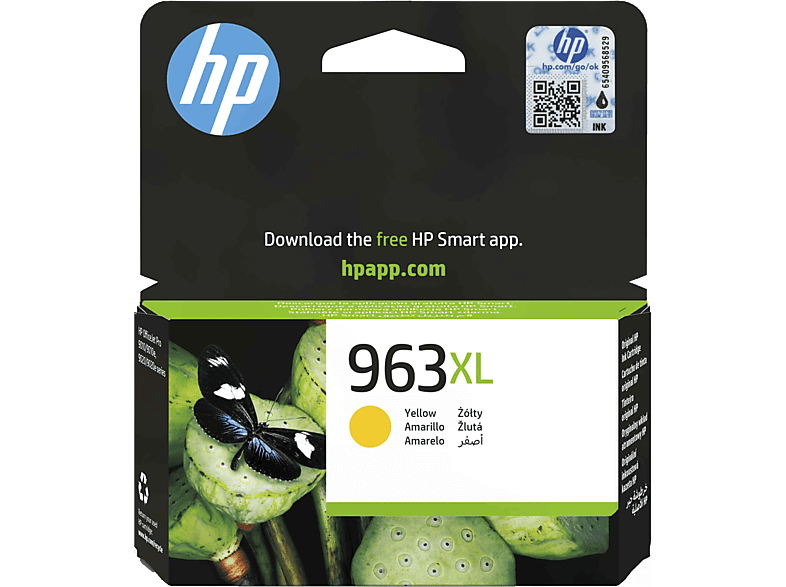 Cartucho de tinta - HP 963 XL, Planet Partners, Amarillo