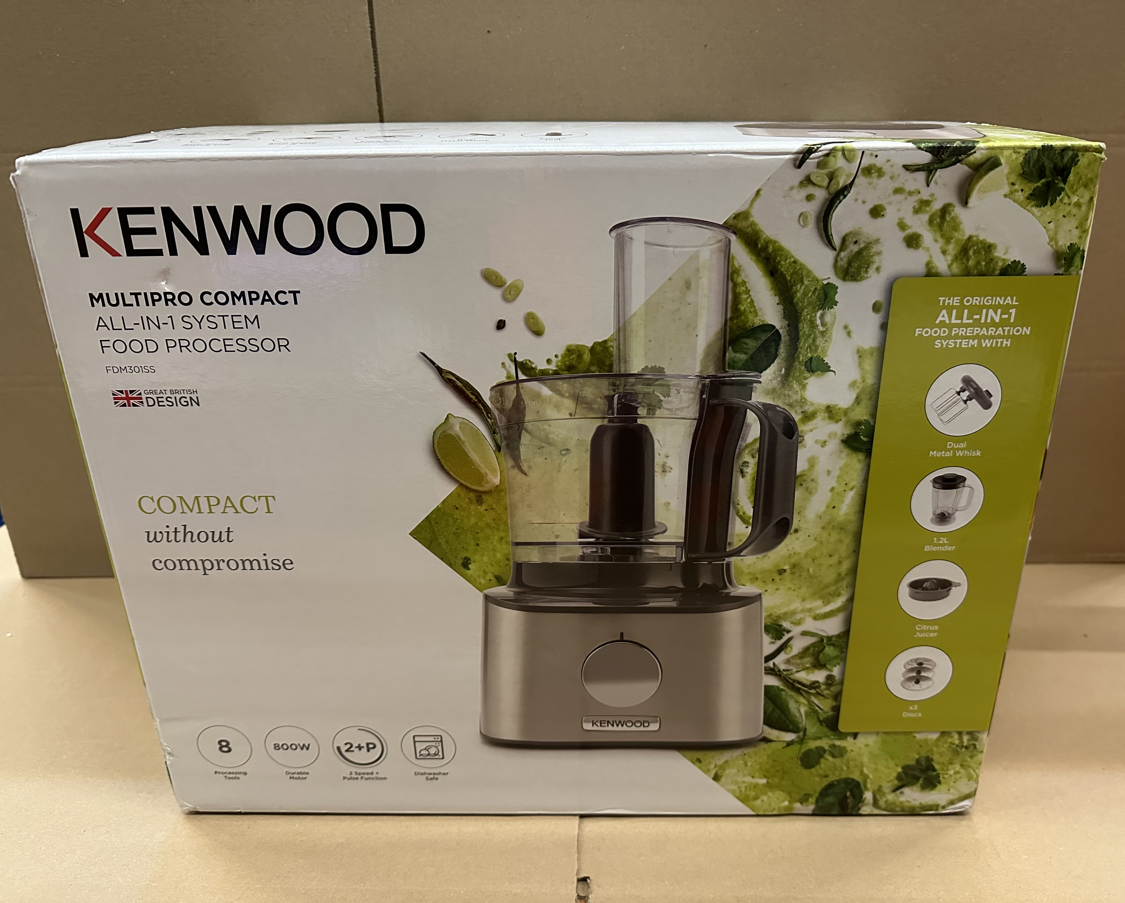 OUTLET - Robot KENWOOD FDM301SS Multipro Compact