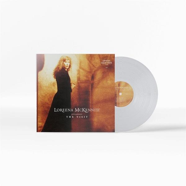 Vinyl-Schallplatte und Albumcover. Das Cover zeigt eine Frau in Schwarz, das Album ist klares Vinyl.