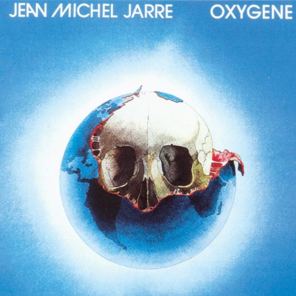 Albumcover mit einem Totenkopf über einem Globus. Der Titel ist blau. Der Hintergrund ist ebenfalls blau.