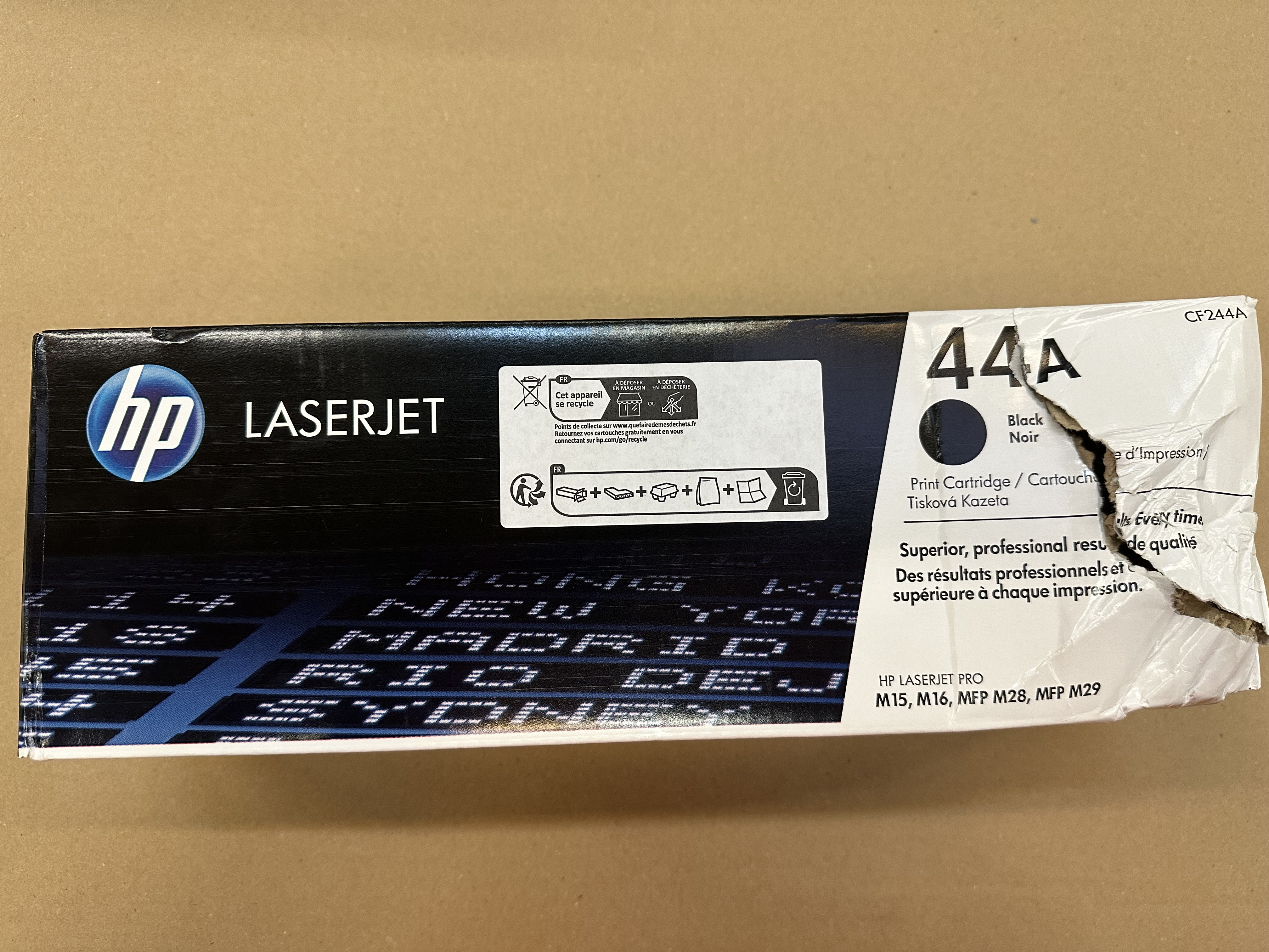 OUTLET - Kaseta z tonerem HP 44A CF244A