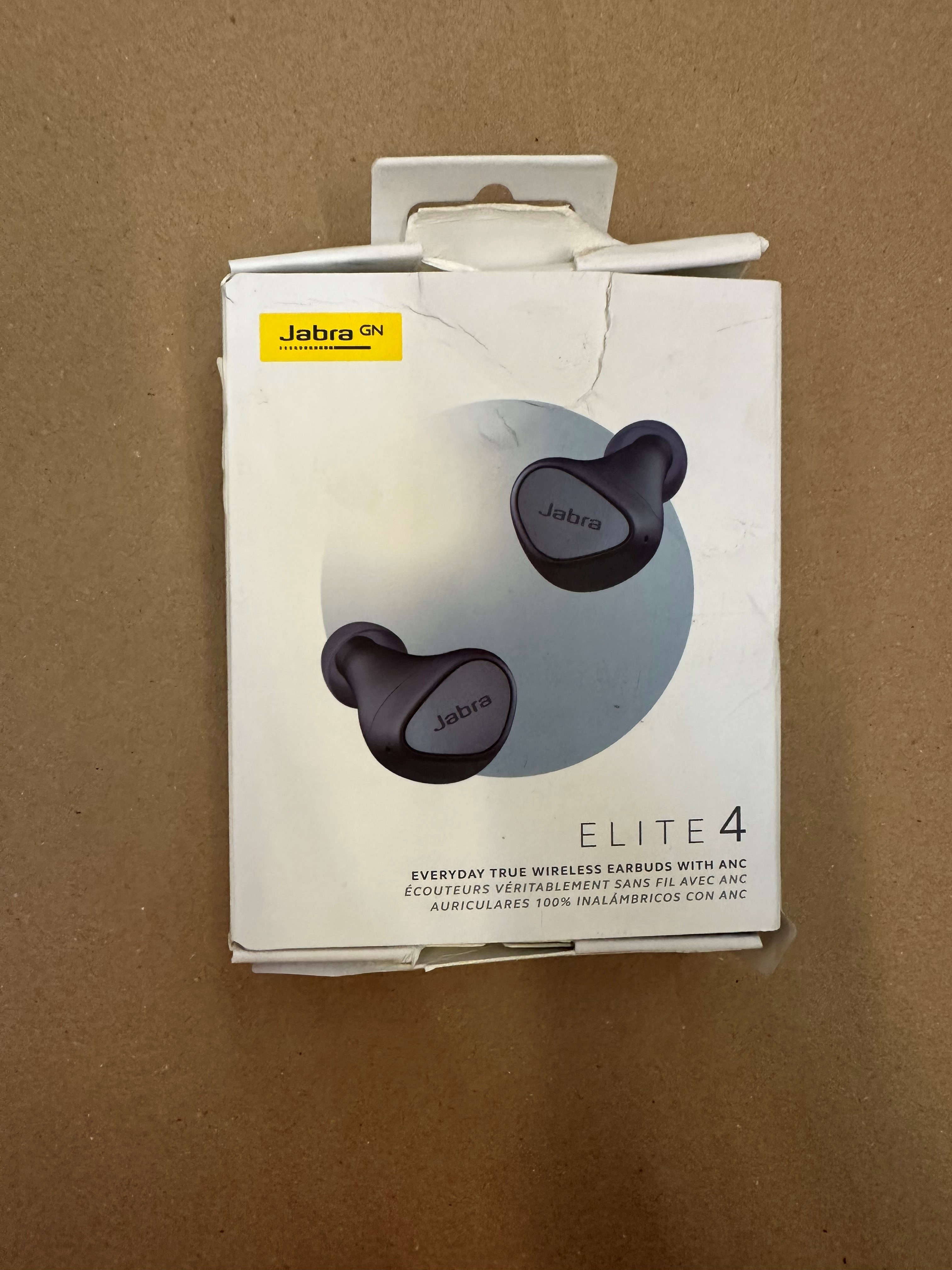 OUTLET - Słuchawki bezprzewodowe JABRA Elite 4 Ciemnoniebieski