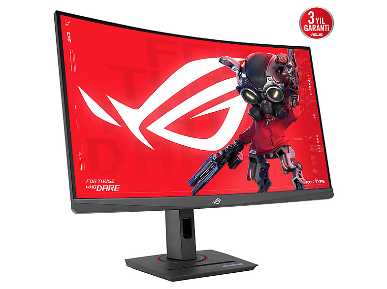 ASUS Rog Strix XG27WCS 27 inç WQHD 2K 180Hz 1ms FreeSync VA