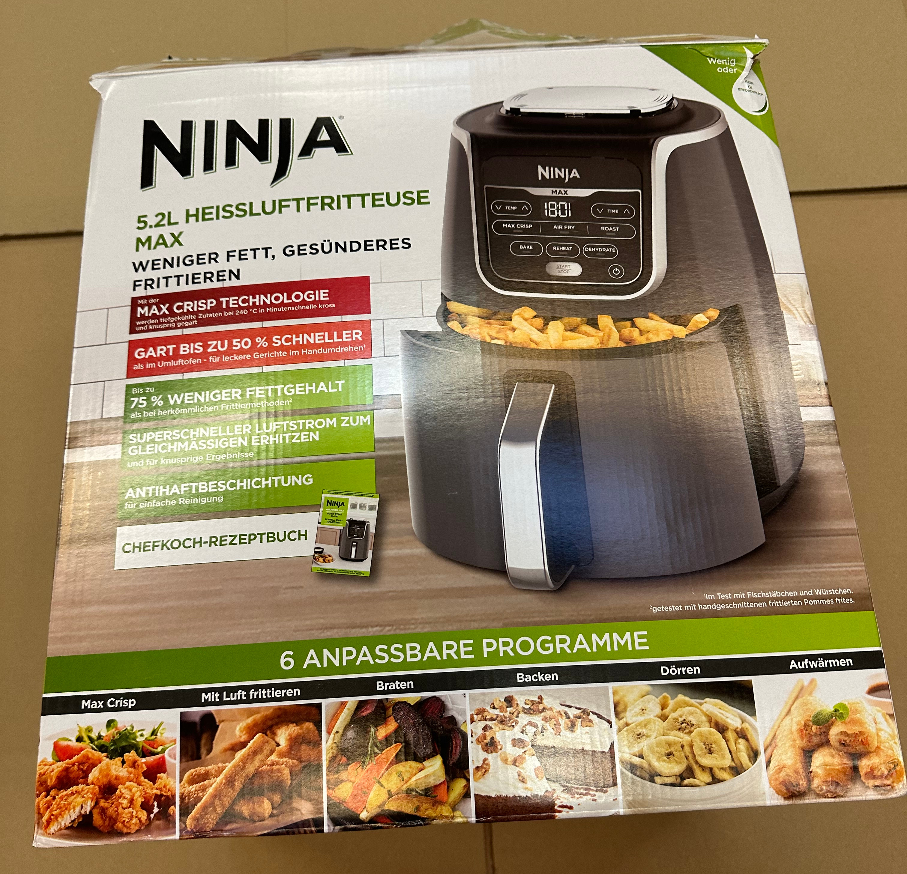 OUTLET - Frytownica beztłuszczowa NINJA AF160EU