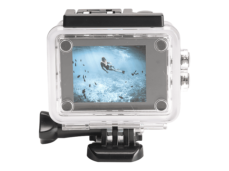 Denver act-324 Action-Cam, HD (interpoliert), inkl. wasserdichtes Gehäuse; Actionkamera — Foto 3 von 5