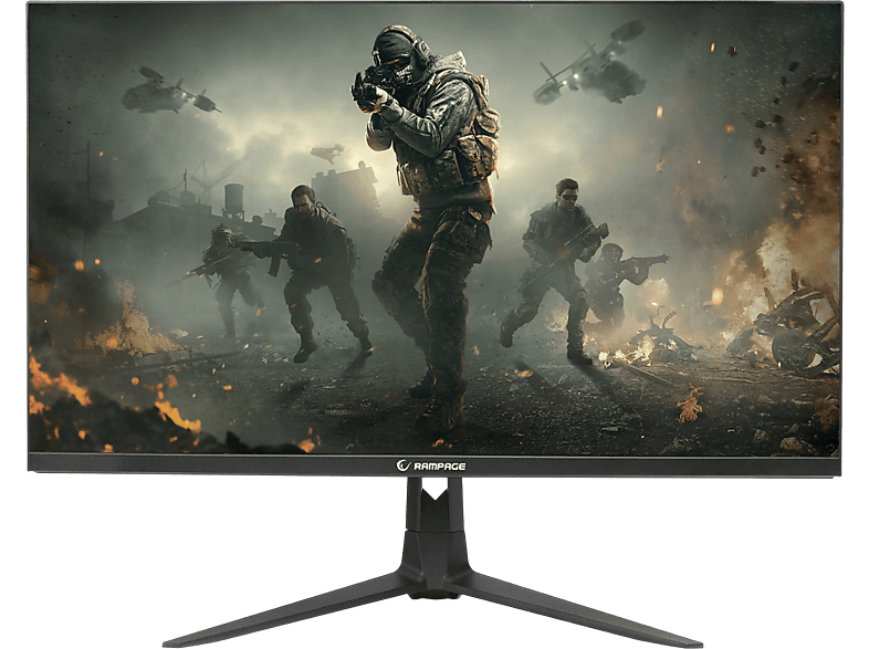 RAMPAGE Cyclops CY25R240 25 inç 240Hz 1ms BOE VA Full HD HDR Freesync RGB Logo Gaming Monitör Siyah