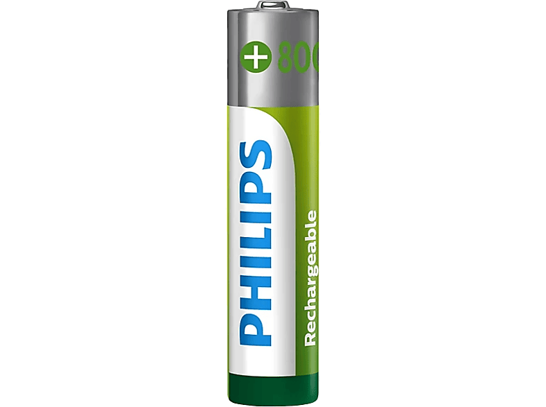 PHILIPS R03B2A80/10 Şarj Edilebilir 800 mAh AAAx2 Pil