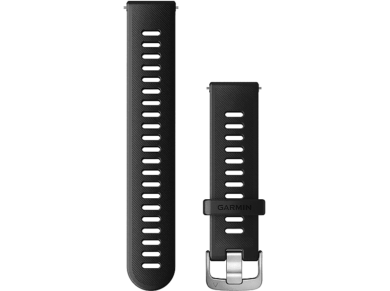 CINTURINO SMARTWATCH GARMIN sgancio rapido (20 mm) Nero, Silicone