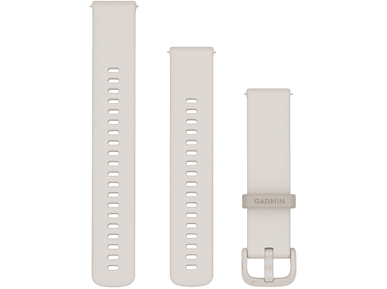 CINTURINO SMARTWATCH GARMIN sgancio rapido (20 mm) Bianco, Silicone