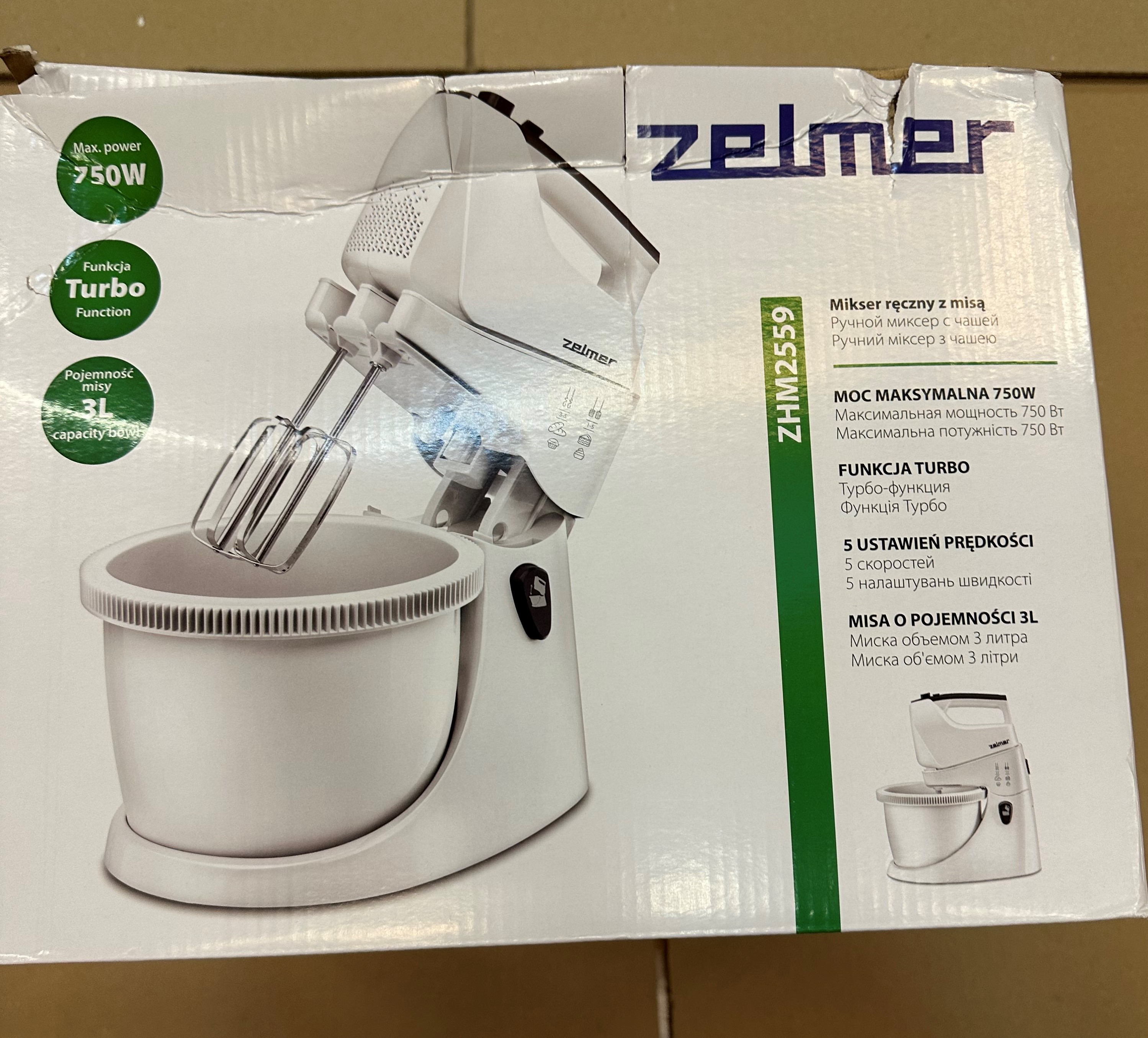 OUTLET - Mikser z misą ZELMER ZHM2559